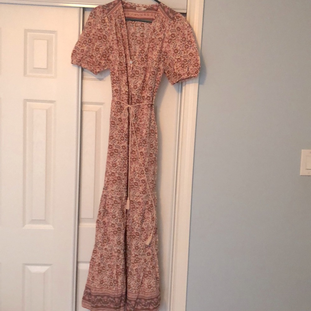 Faherty long maxi dress. Worn once.